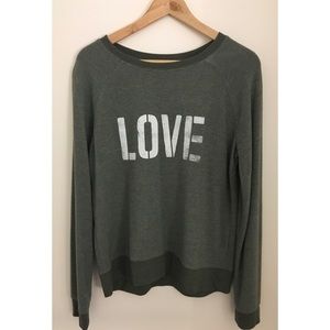 GRAYSON THREADS LOVE SWEATSHIRT